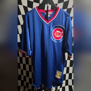 Mitchell & Ness Cooperstown Collection Chicago Cubs V-neck jersey Zambrano 52